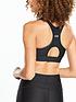  image of under-armour-armour-mid-keyhole-sports-bra-black
