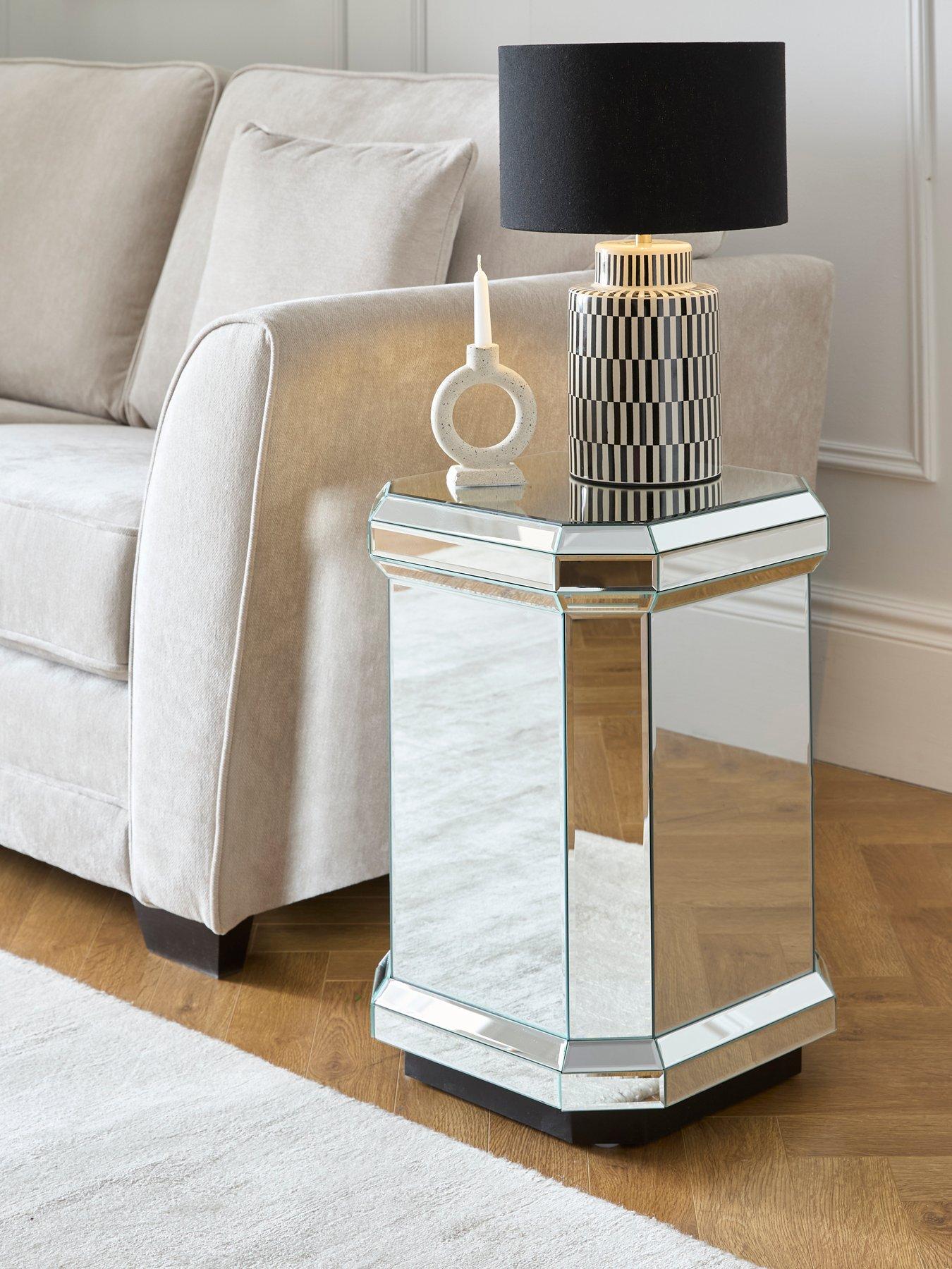 the-very-collection-plinth-ready-assembled-mirrorednbsplamp-tablenbsp--fscreg-certified