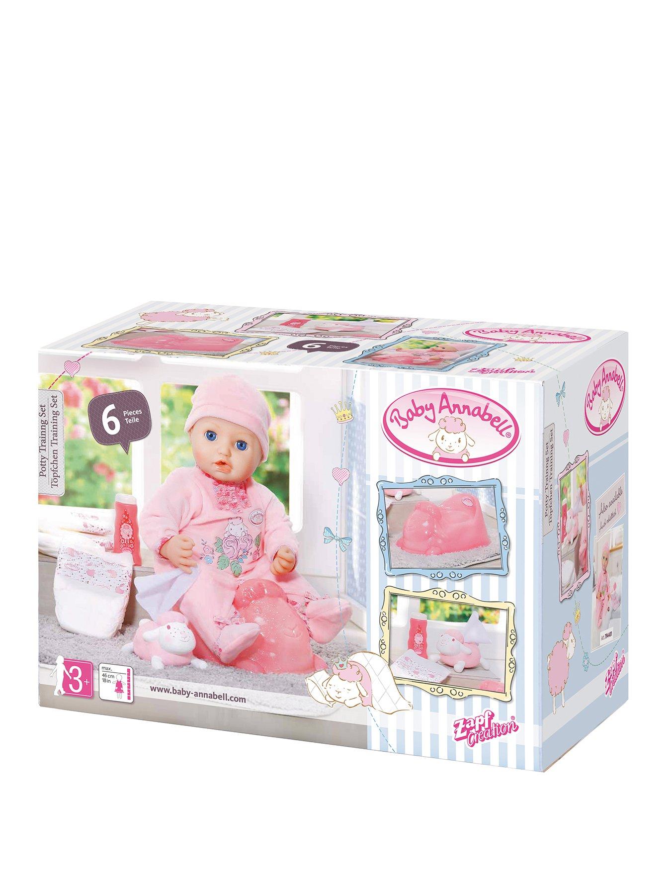 baby annabell potty training set