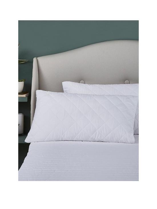 stillFront image of silentnight-antinbspallergy-anti-bacterial-pillow-protectors-pair