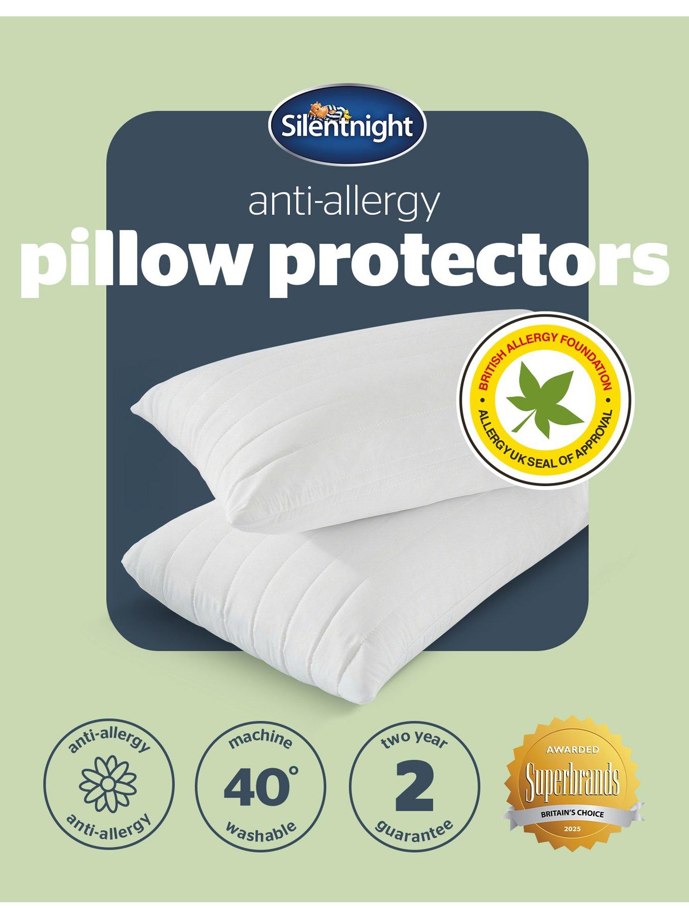 Image 7 of 7 of Silentnight Anti&nbsp;Allergy, Anti Bacterial Pillow Protectors (Pair)