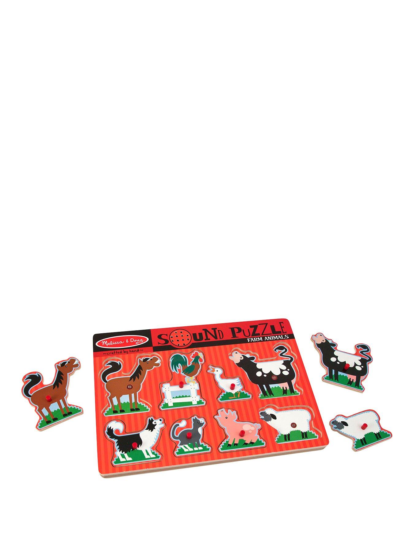Image 3 of 7 of Melissa & Doug Farm Animals Sound Puzzle