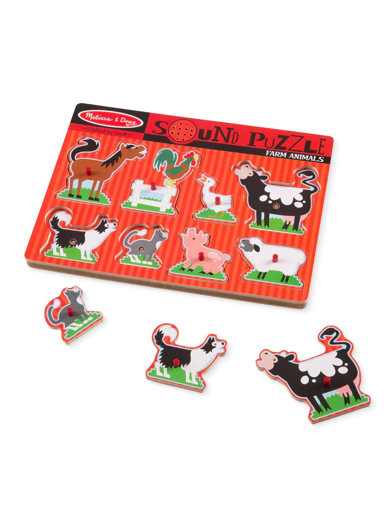 Image 4 of 7 of Melissa & Doug Farm Animals Sound Puzzle
