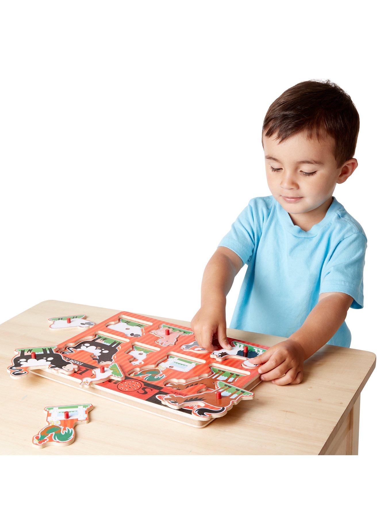 Image 5 of 7 of Melissa & Doug Farm Animals Sound Puzzle