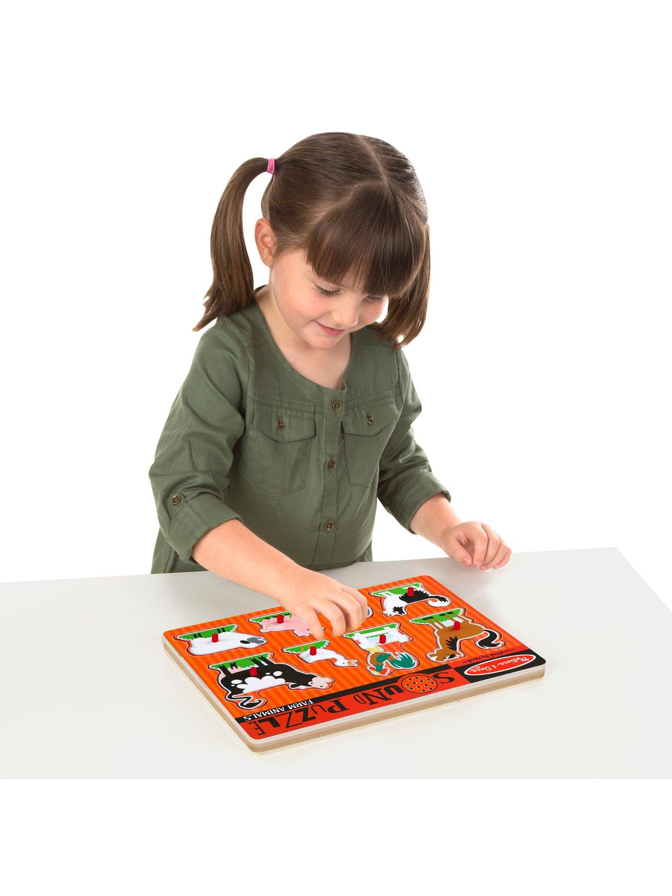 Image 6 of 7 of Melissa & Doug Farm Animals Sound Puzzle
