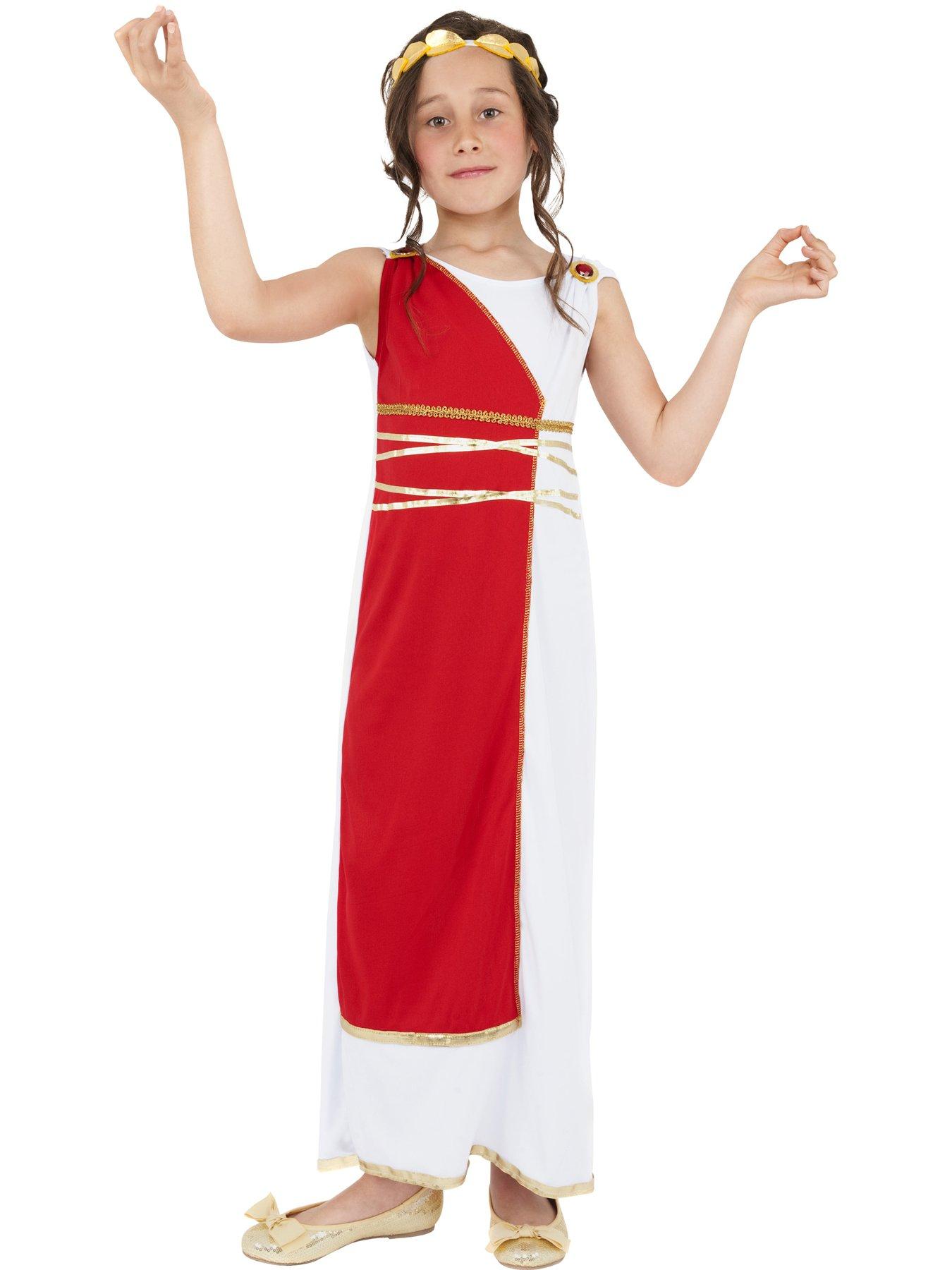 Image 1 of 3 of Child Roman Grecian Girl Costume
