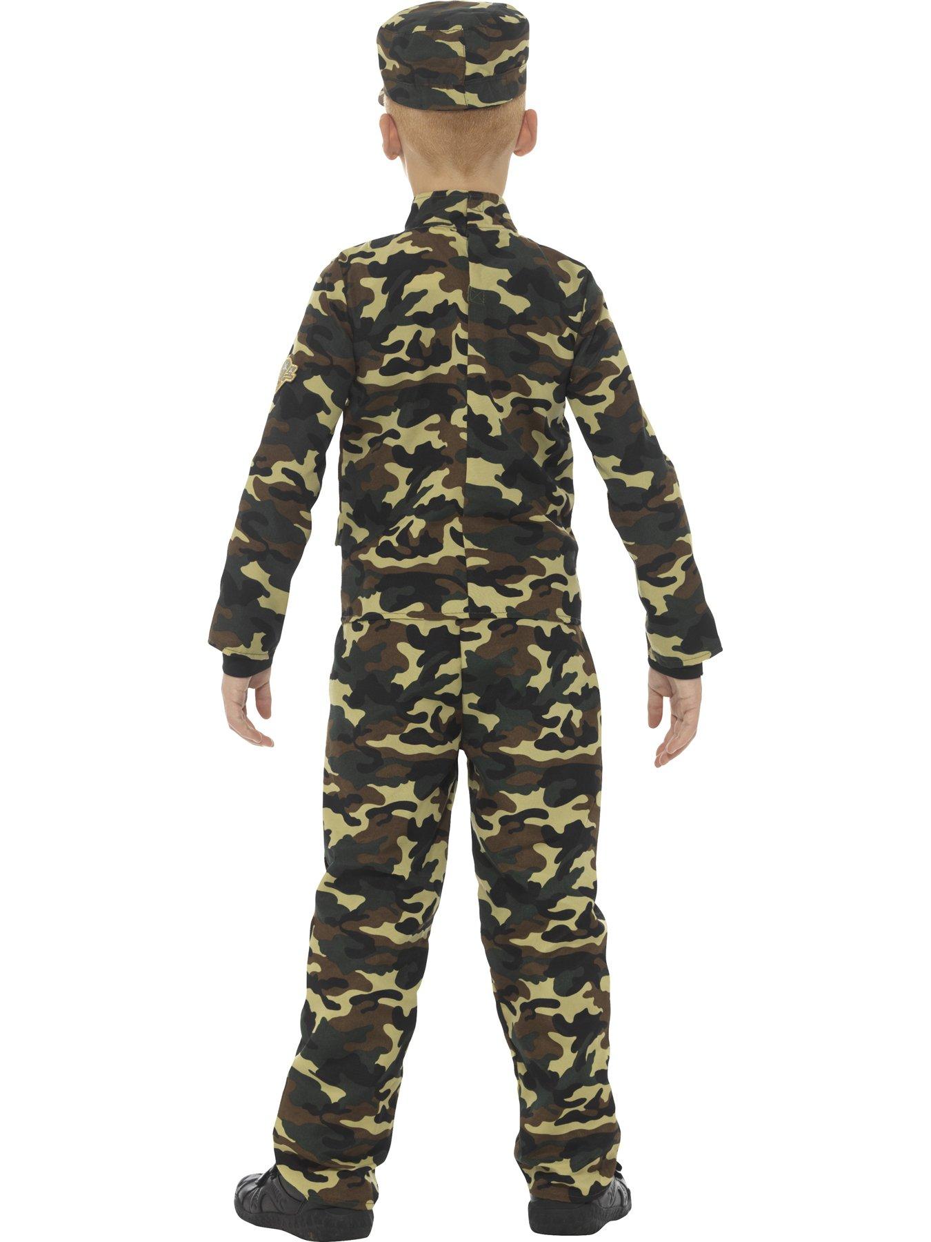 Image 2 of 4 of Child Military Boy Costume