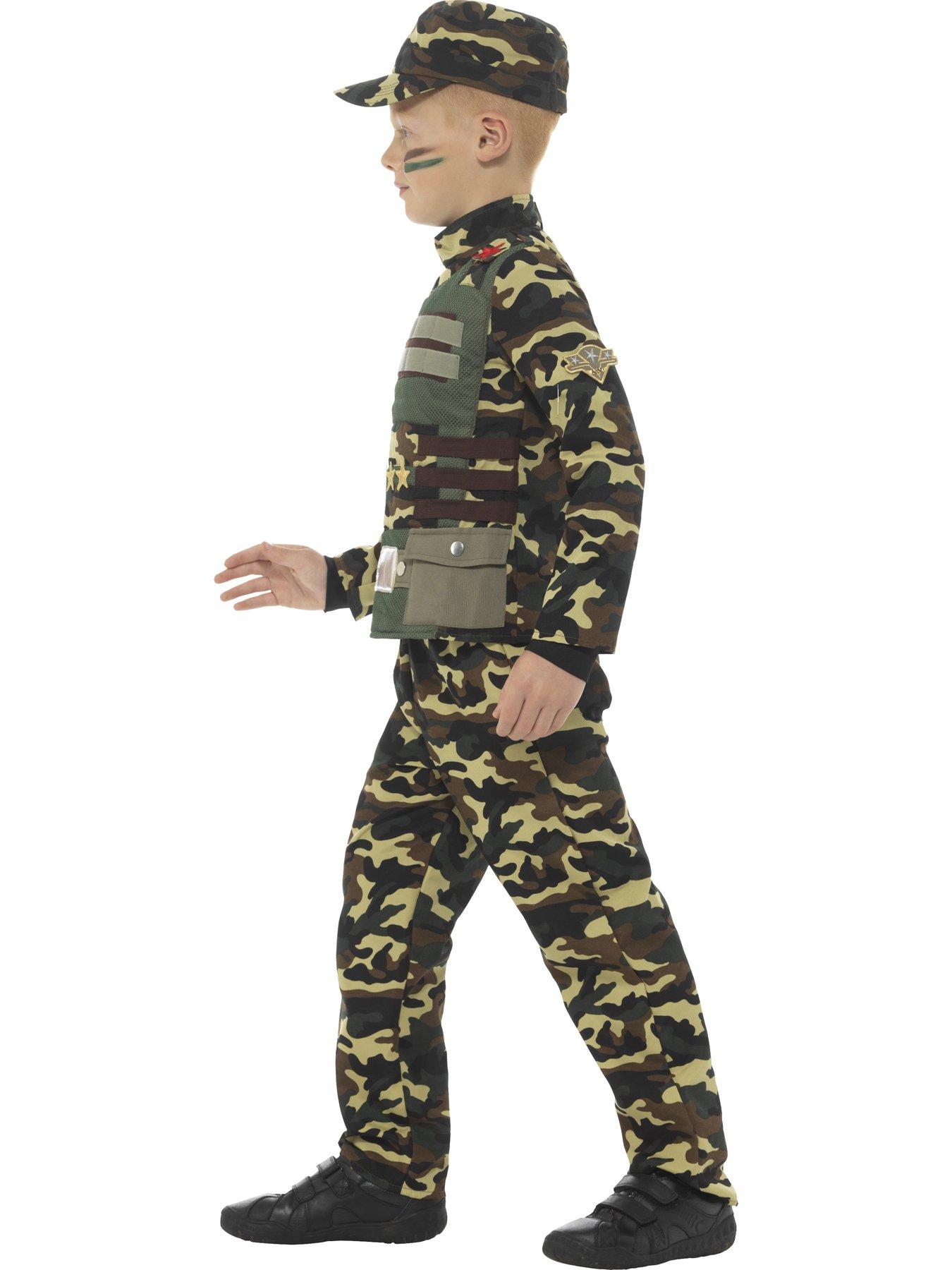 Image 3 of 4 of Child Military Boy Costume