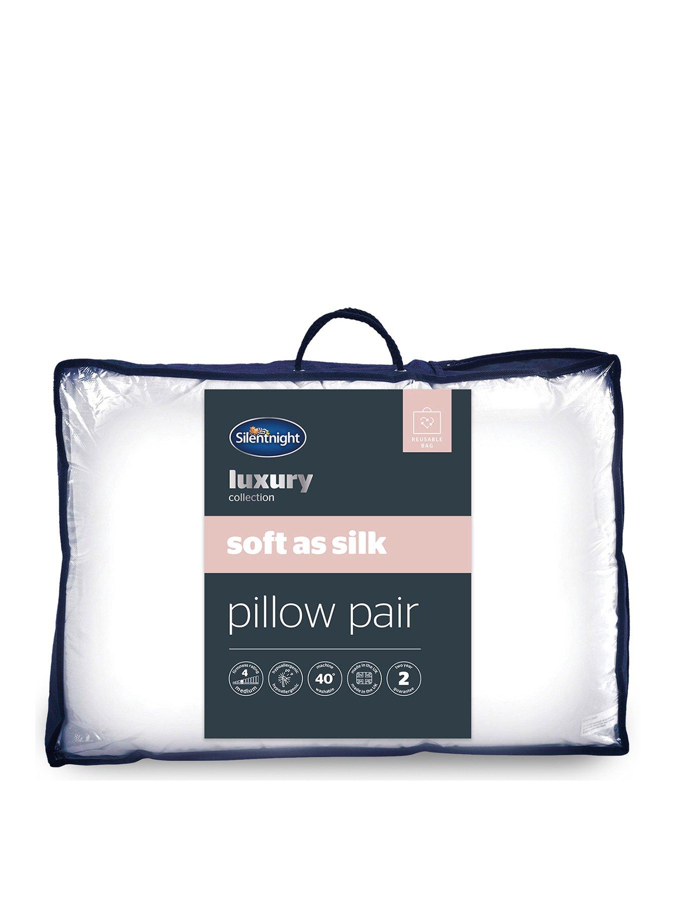 Silentnight pillow outlet pair