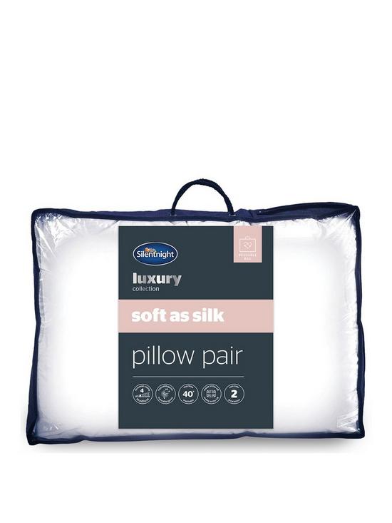 front image of silentnight-luxury-hotel-soft-as-silk-pillow-pair