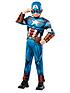  image of the-avengers-avengers-deluxe-captain-america-costume