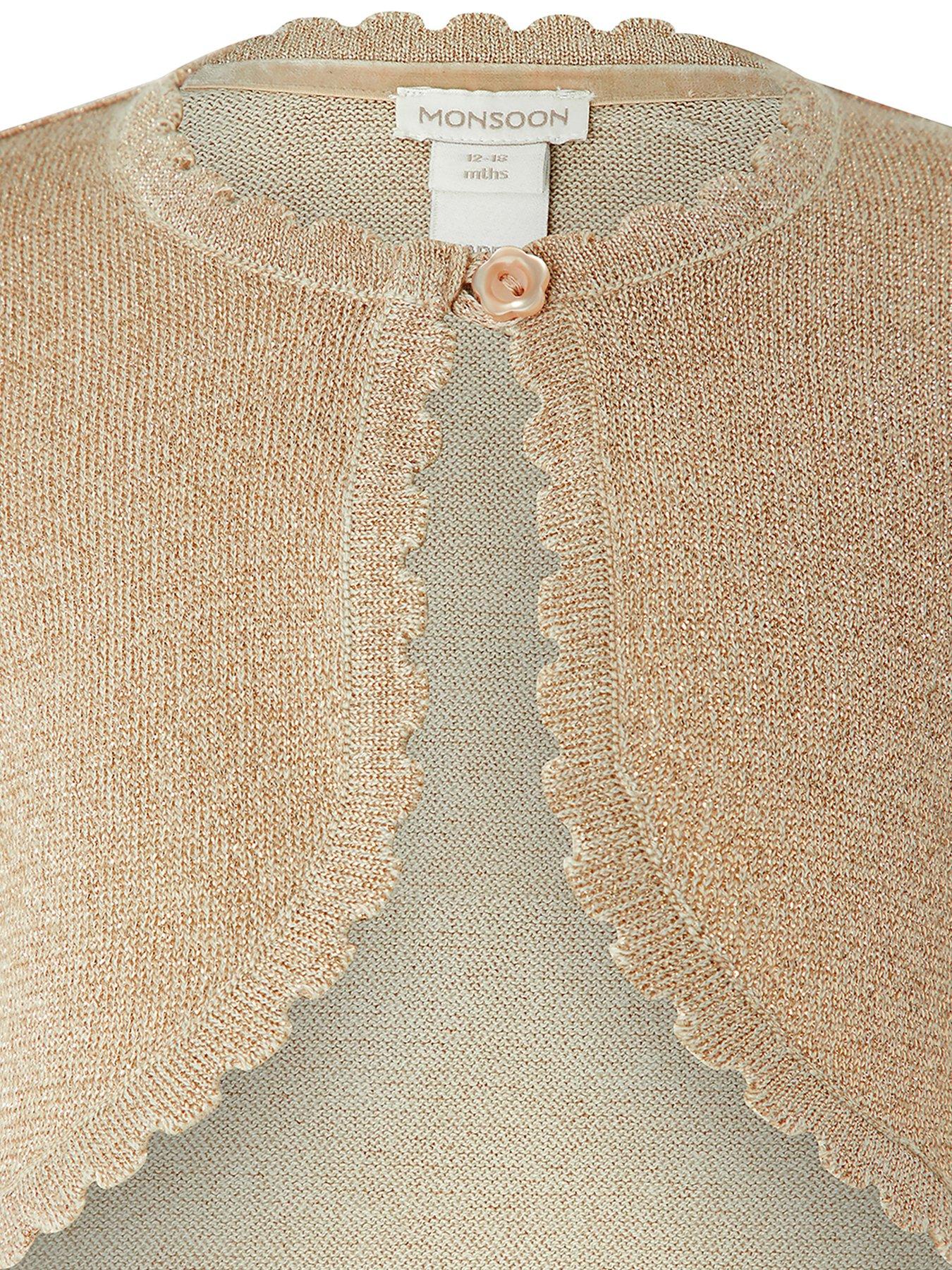 monsoon niamh cardigan gold