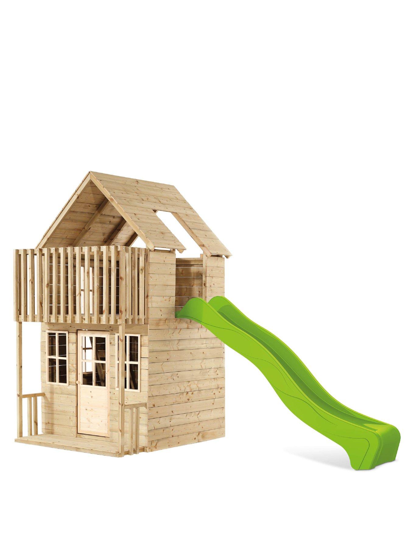 TP Skye Wooden Playhouse  &  Slide