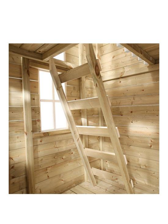 back image of tp-skye-wooden-playhouse-amp-slide