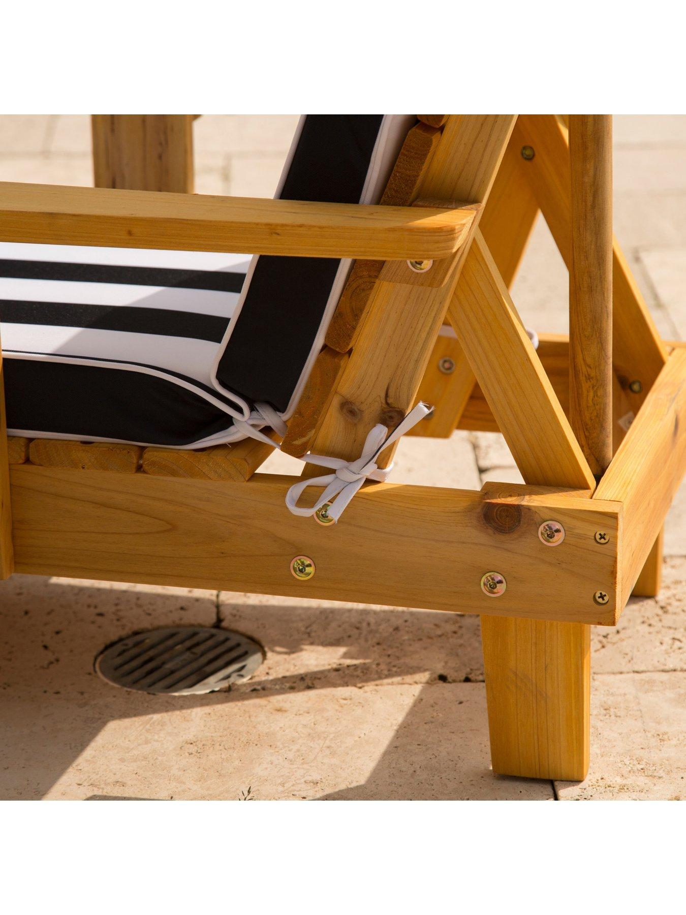  image of kidkraft-outdoor-chaise-lounger-with-umbrella