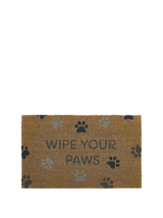 front image of my-mat-wipe-your-paws-coir-doormat
