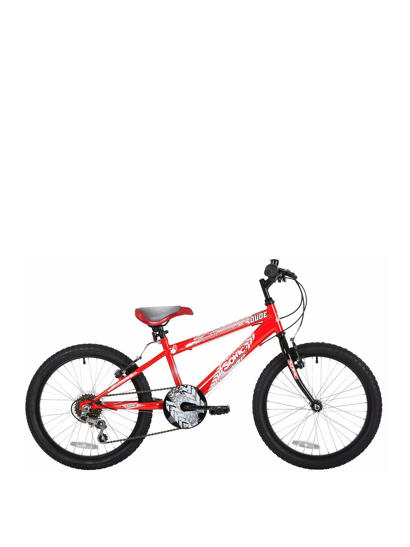 Details about   BMX BIKE Kids Boys Bicycle 20" Wheels Silver Red Steel Frame 