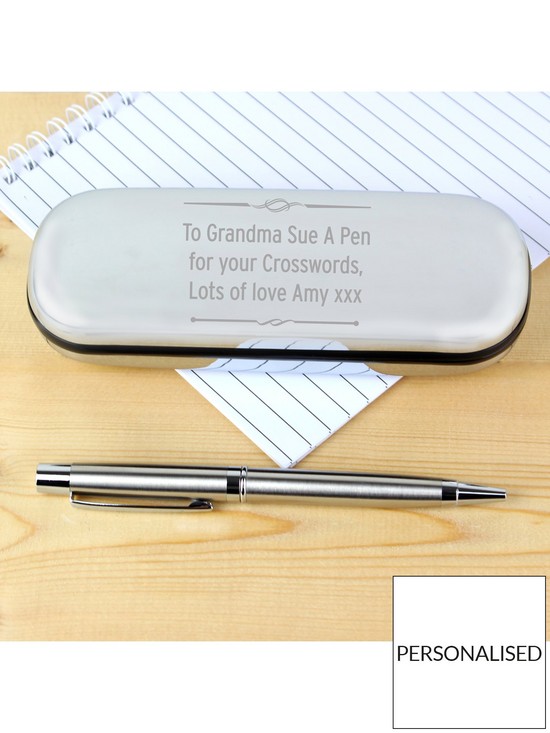 stillFront image of the-personalised-memento-company-personalised-pen-and-box-set