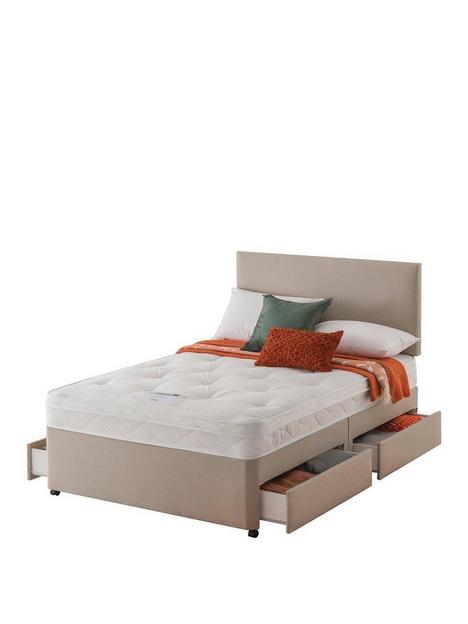 layezee-made-by-silentnightnbspfenner-bonnel-orthonbspdivan-bed-with-storage-options