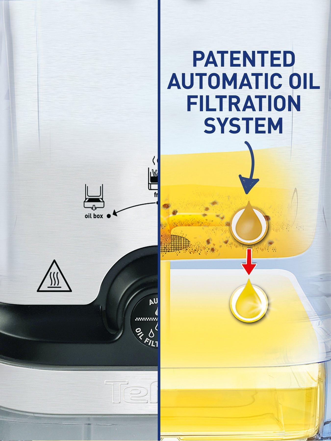 Tefal Oleoclean Compact 2L Semi-professional Deep Fryer, Stainless