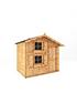  image of mercia-7-x-5ft-snowdrop-cottage-double-story-wooden-playhouse