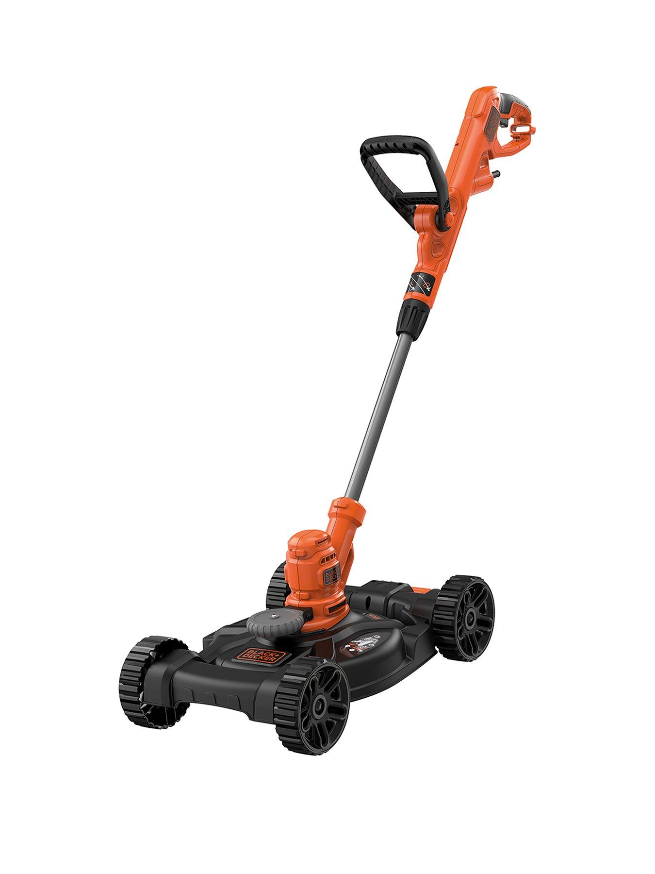 front image of black-decker-550w-3-in-1-mower-deckstrimmer