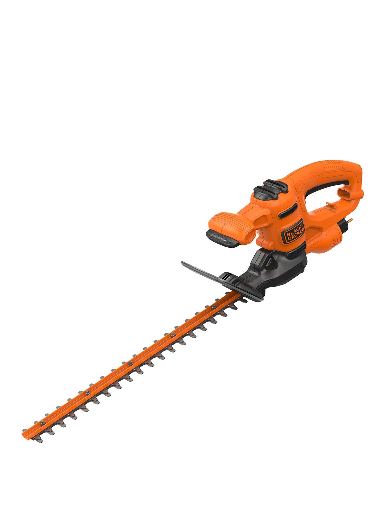 front image of black-decker-420w-hedge-trimmer