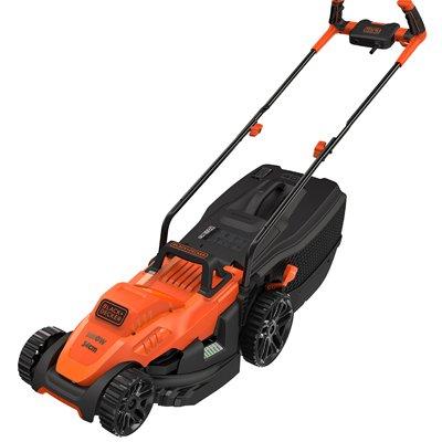 Black & Decker 1400W 34 cm Lawnmower with Bike Handle Controls