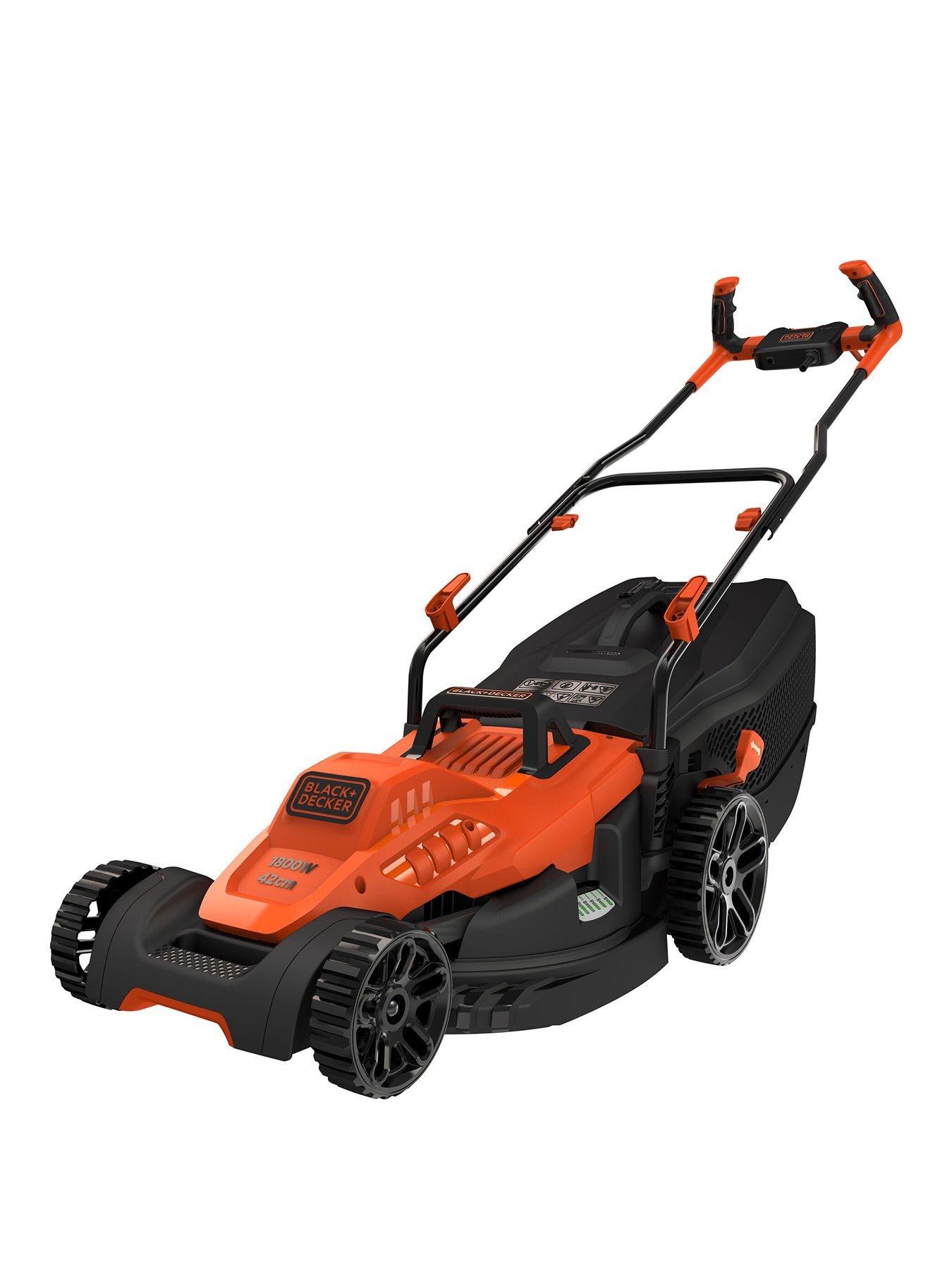 Image 1 of 5 of Black & Decker 1800-watt, 42cm Cut Electric Lawnmower