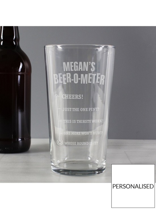 stillFront image of the-personalised-memento-company-beer-o-meter-pint-glass