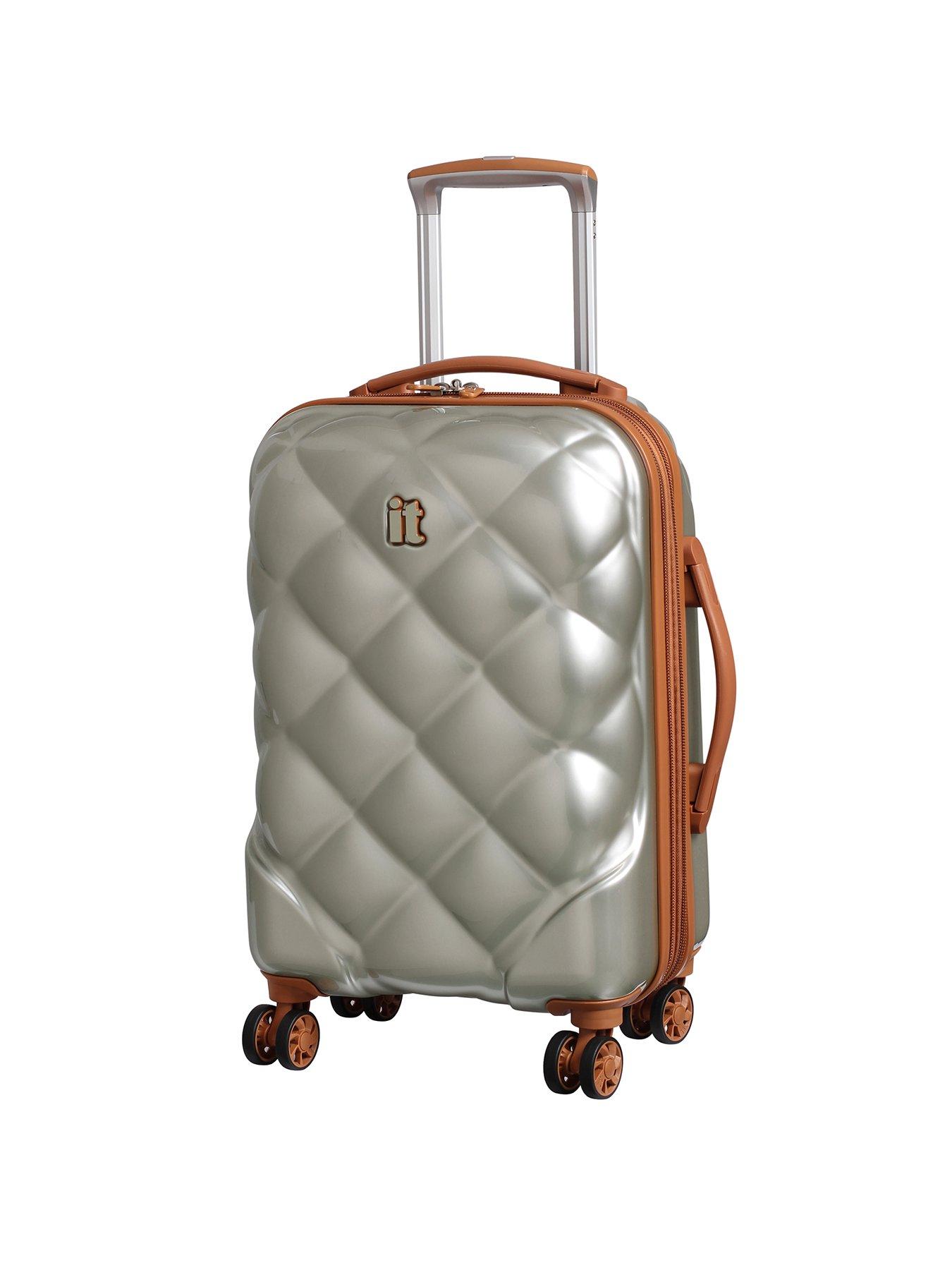 it luggage 8 wheel hard cabin suitcase