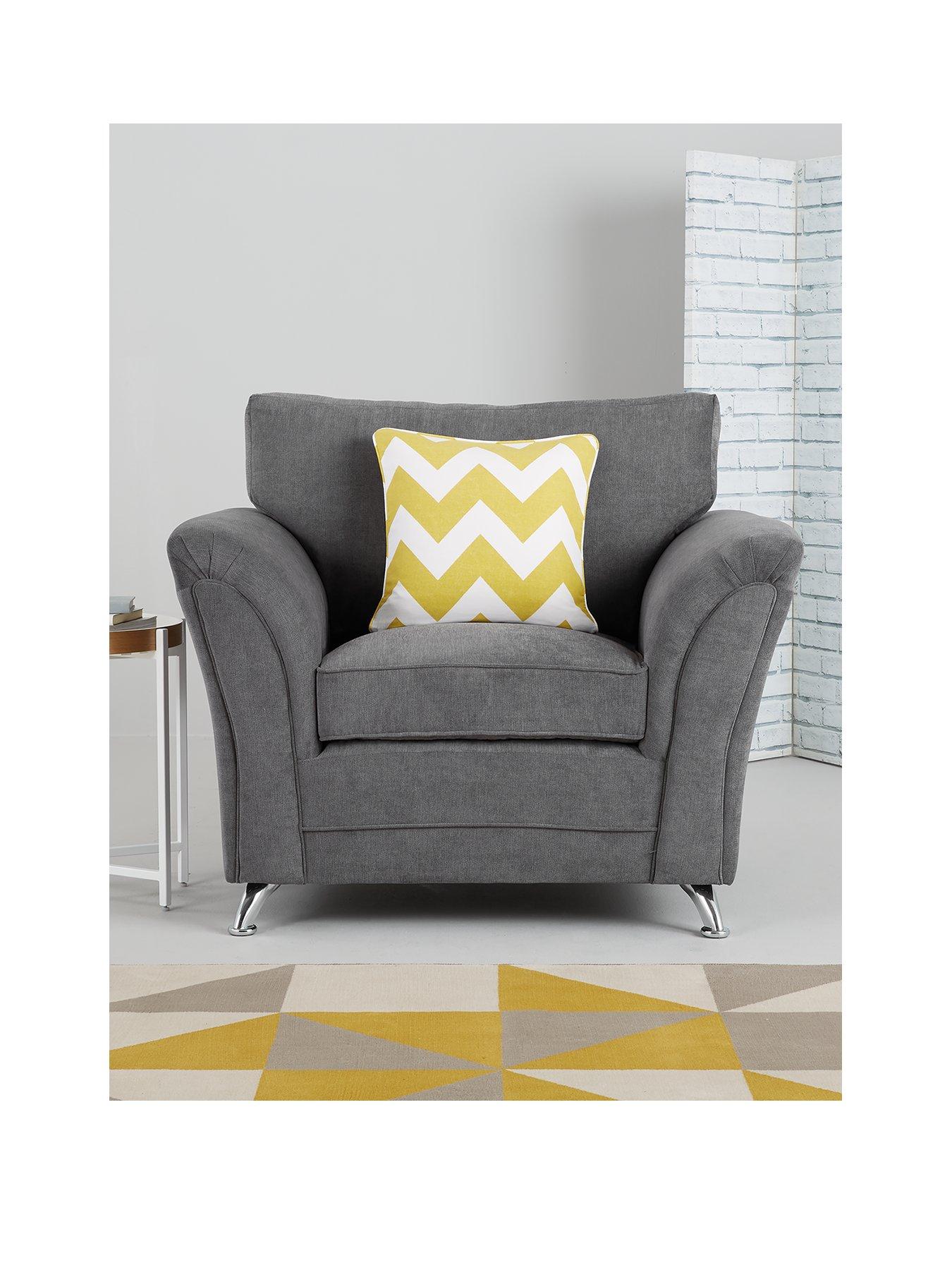 Image 1 of 6 of The Very Collection Dury Fabric Armchair&nbsp;- FSC&reg; Certified