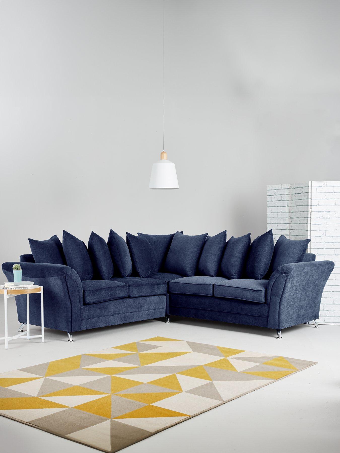 undefined Dury Fabric Corner Group Scatter Back Sofa - FSC® Certified