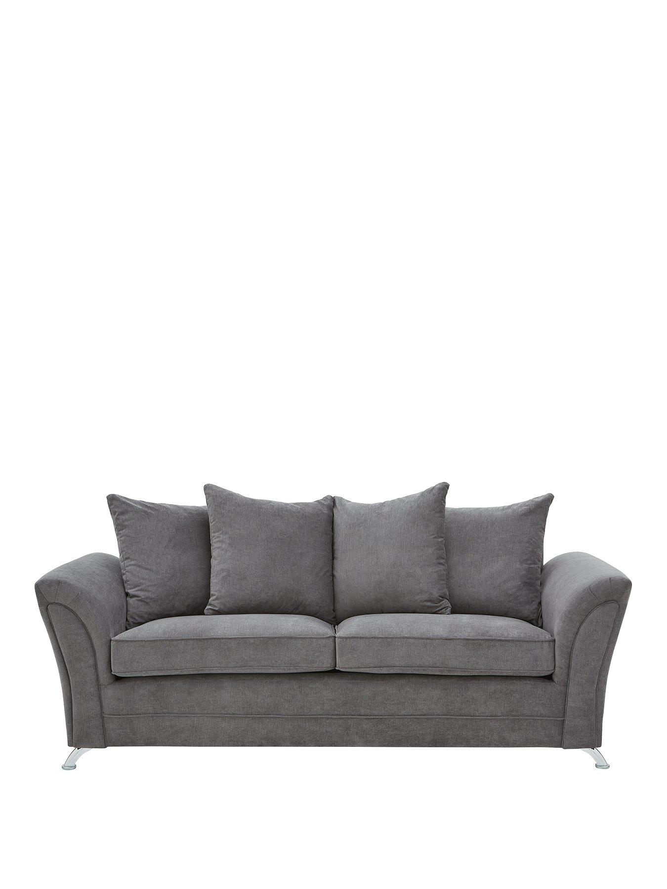 Image 2 of 6 of The Very Collection Dury Fabric 3 Seater Scatter Back Sofa&nbsp;- FSC&reg; Certified
