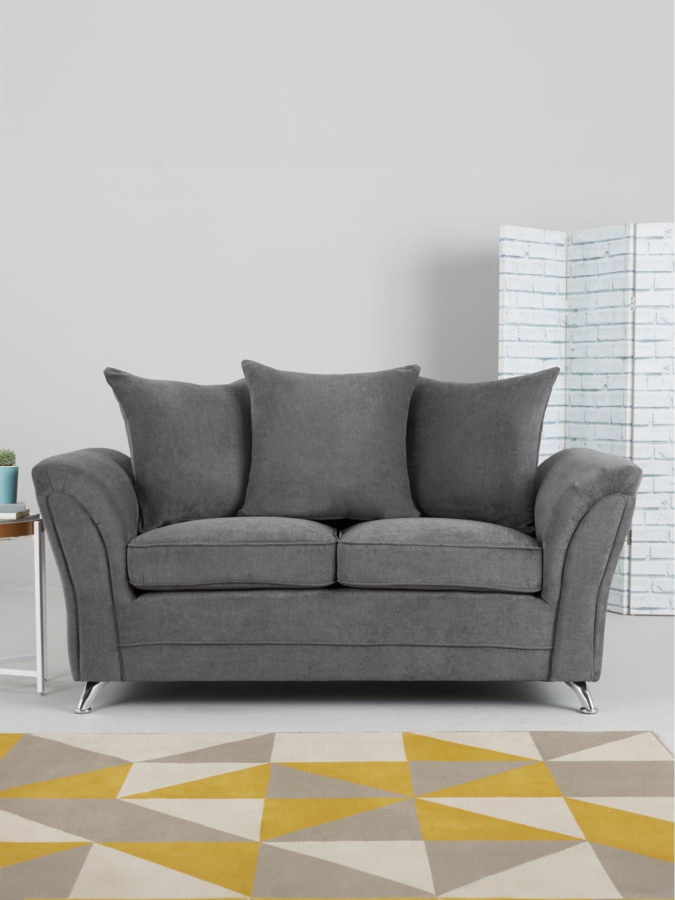 Dury Fabric 2 Seater Scatter Back Sofa FSC Certified