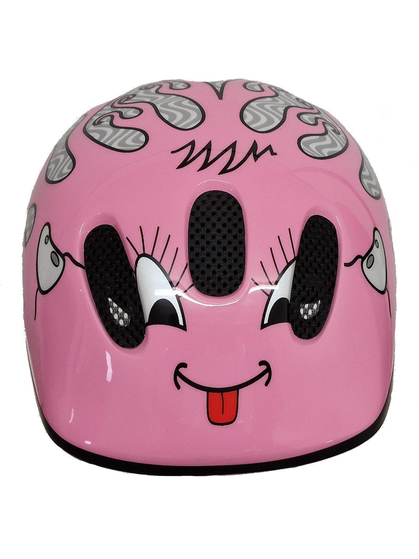  image of sport-direct-childrens-helmet-pink-stars