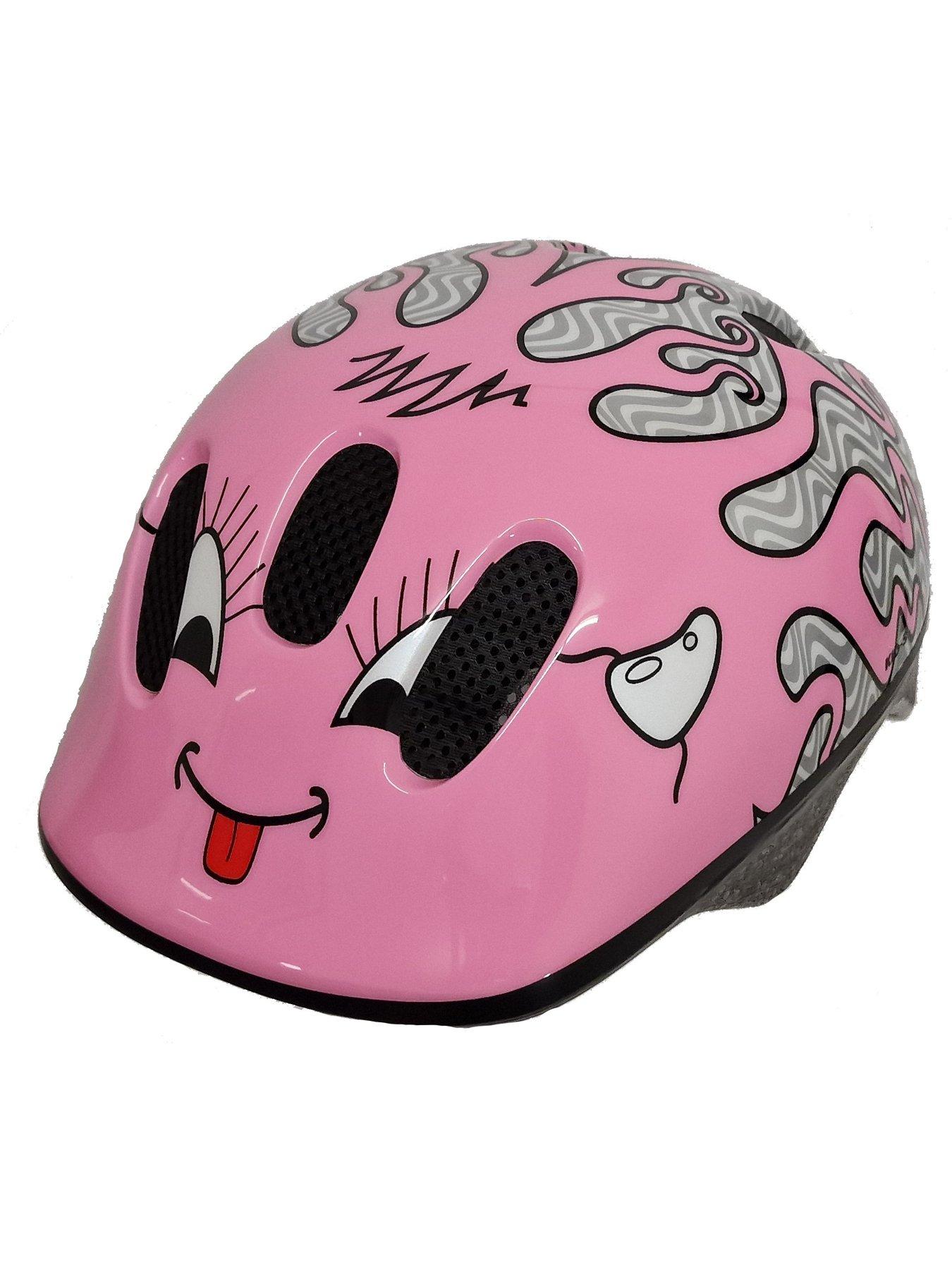  image of sport-direct-childrens-helmet-pink-stars