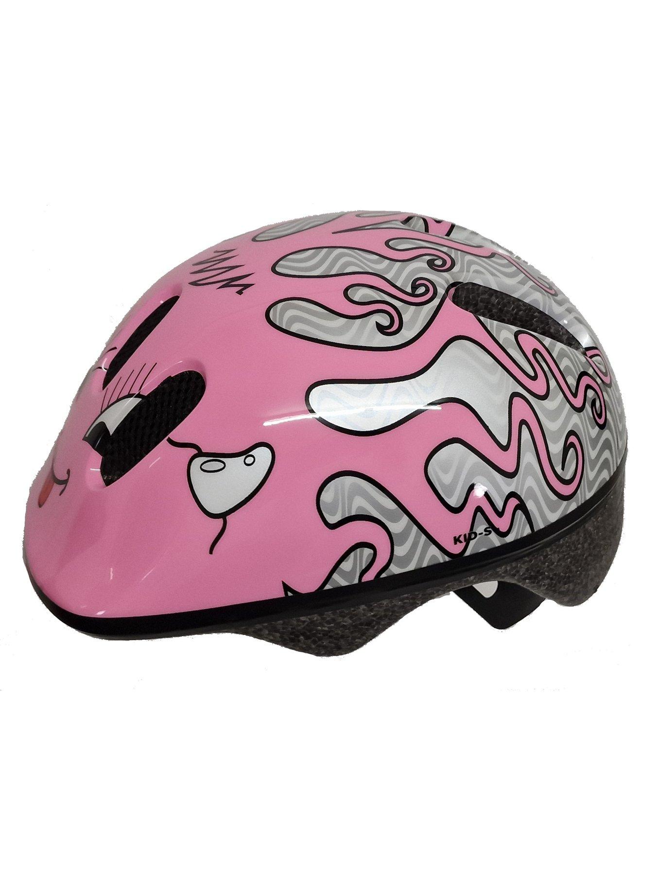  image of sport-direct-childrens-helmet-pink-stars