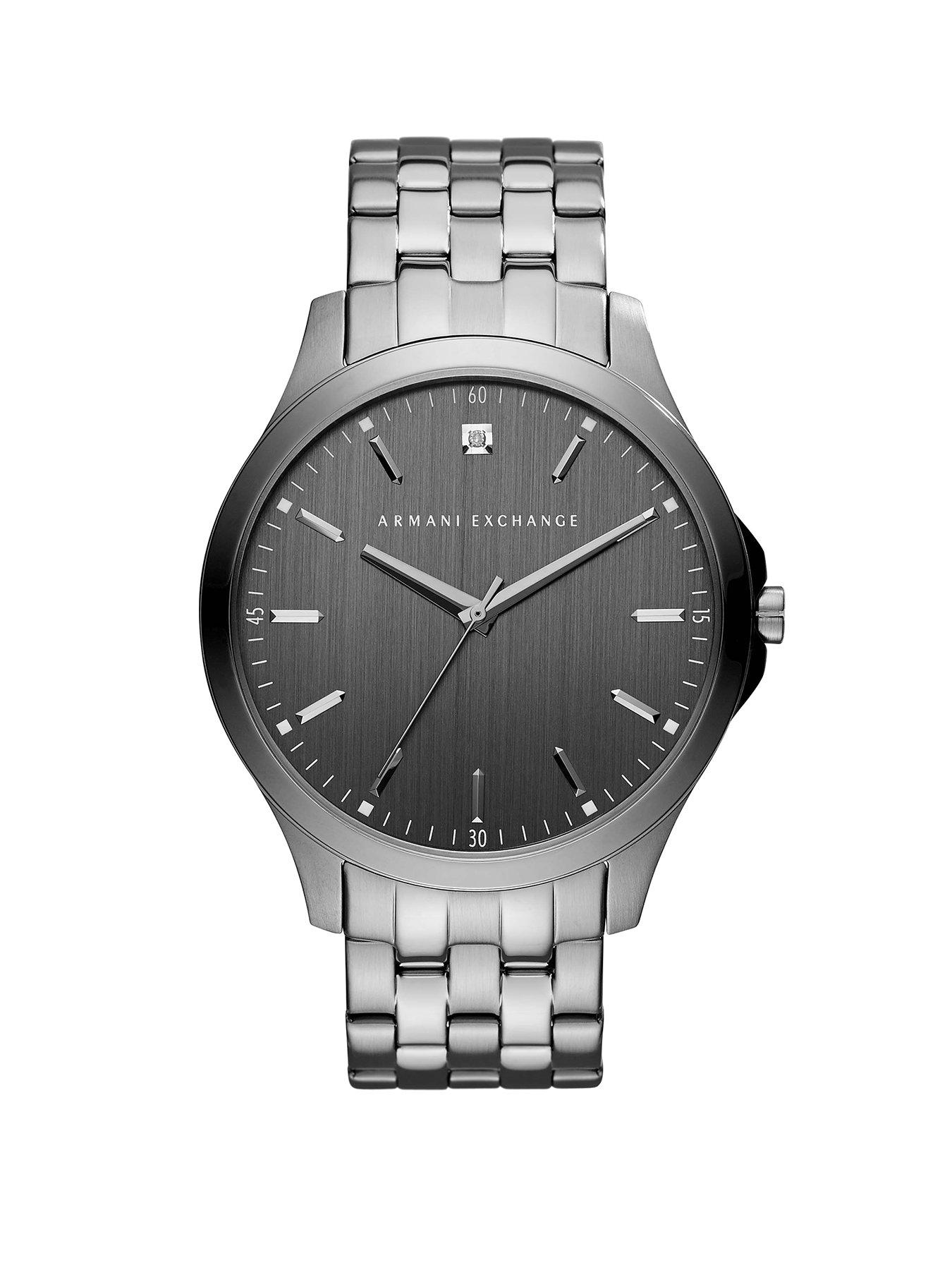 diamond armani watch