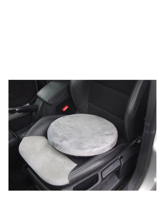 front image of streetwize-accessories-swivel-cushion-with-45cm-memory-foam