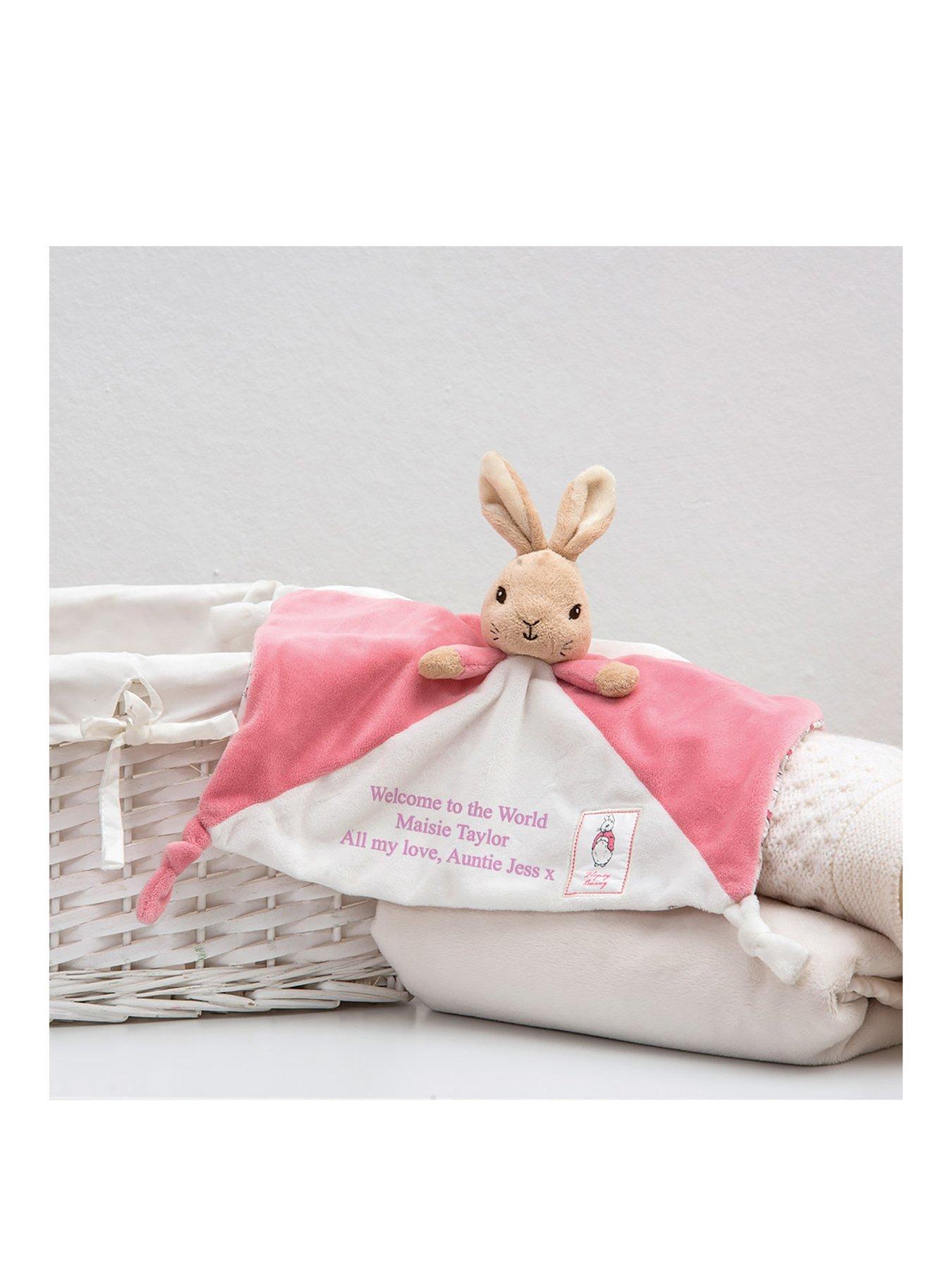 personalised bunny comforter