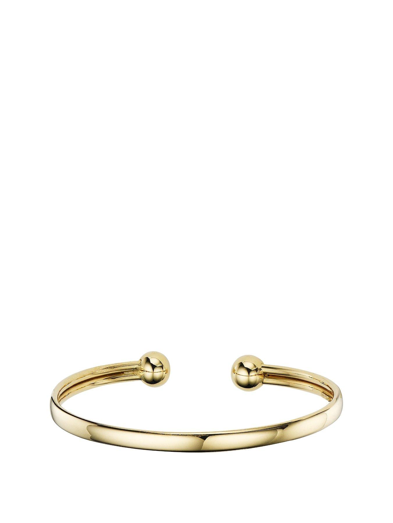 Gold on sale torque bangle