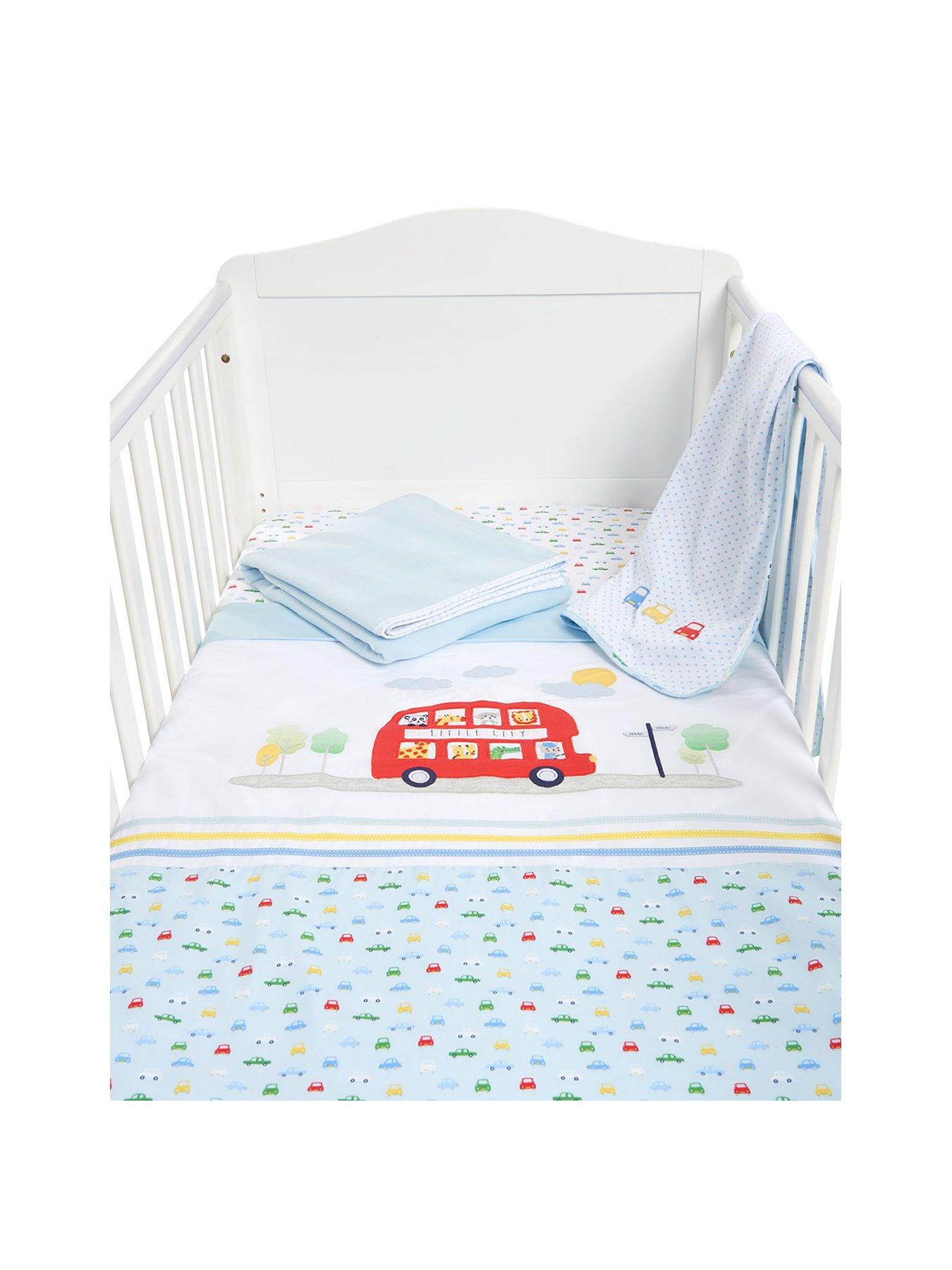 mothercare jersey fitted bedside crib sheets