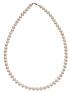  image of love-pearl-9-carat-white-gold-single-strand-pearl-necklace