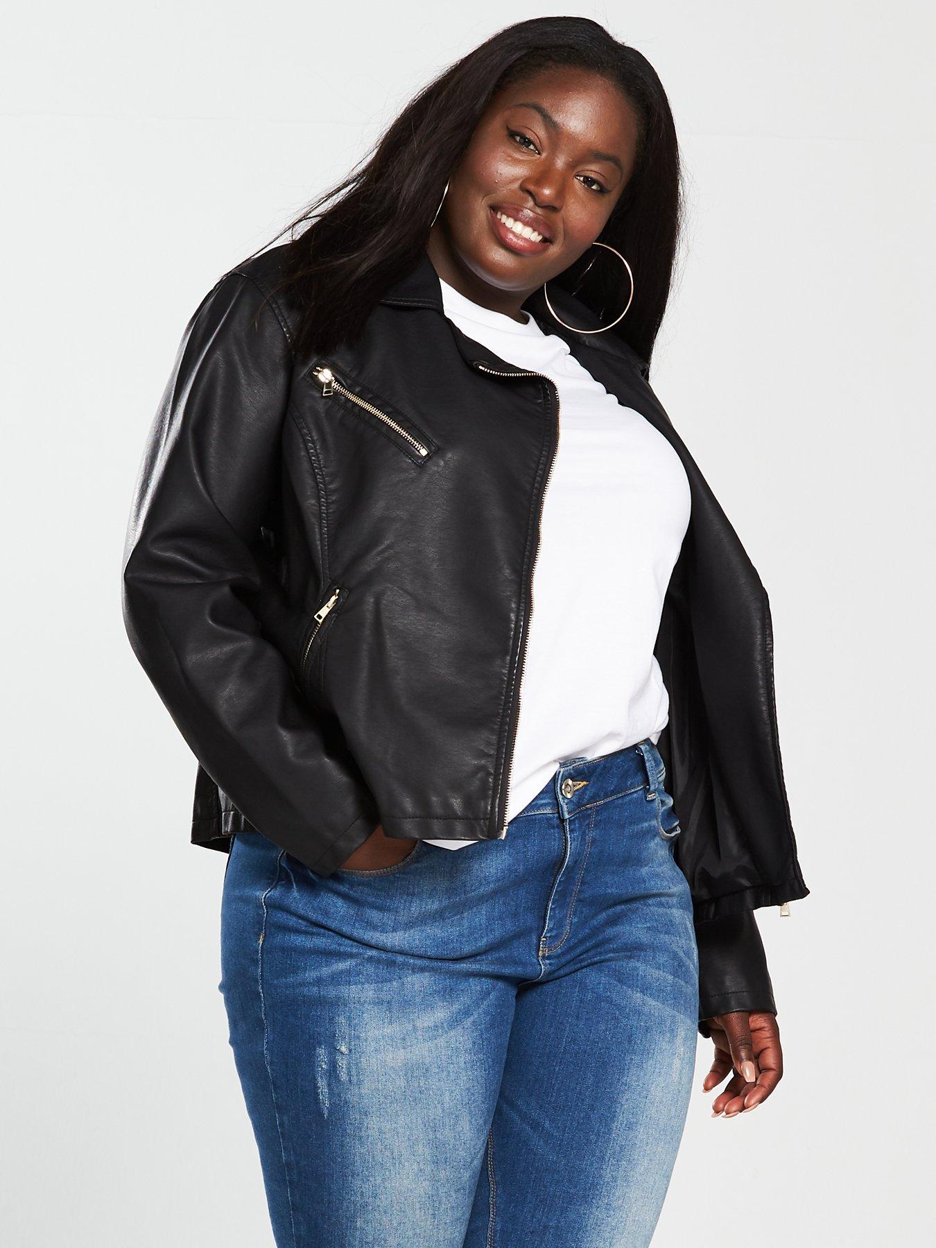 curve biker jacket