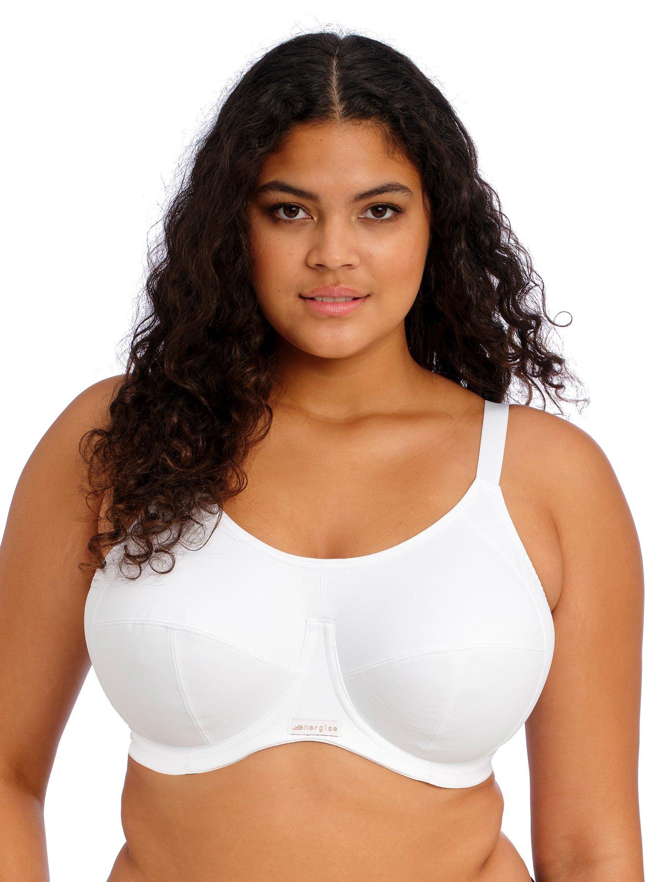 Elomi Energise Sports Bra - White