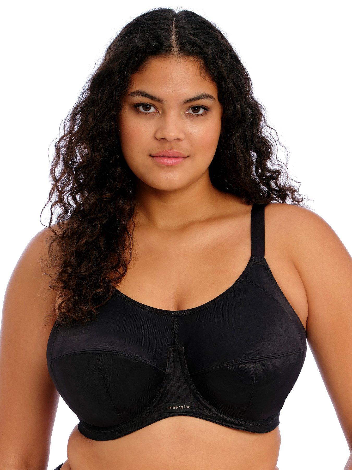 Image 1 of 4 of Elomi Energise Sports Bra - Black