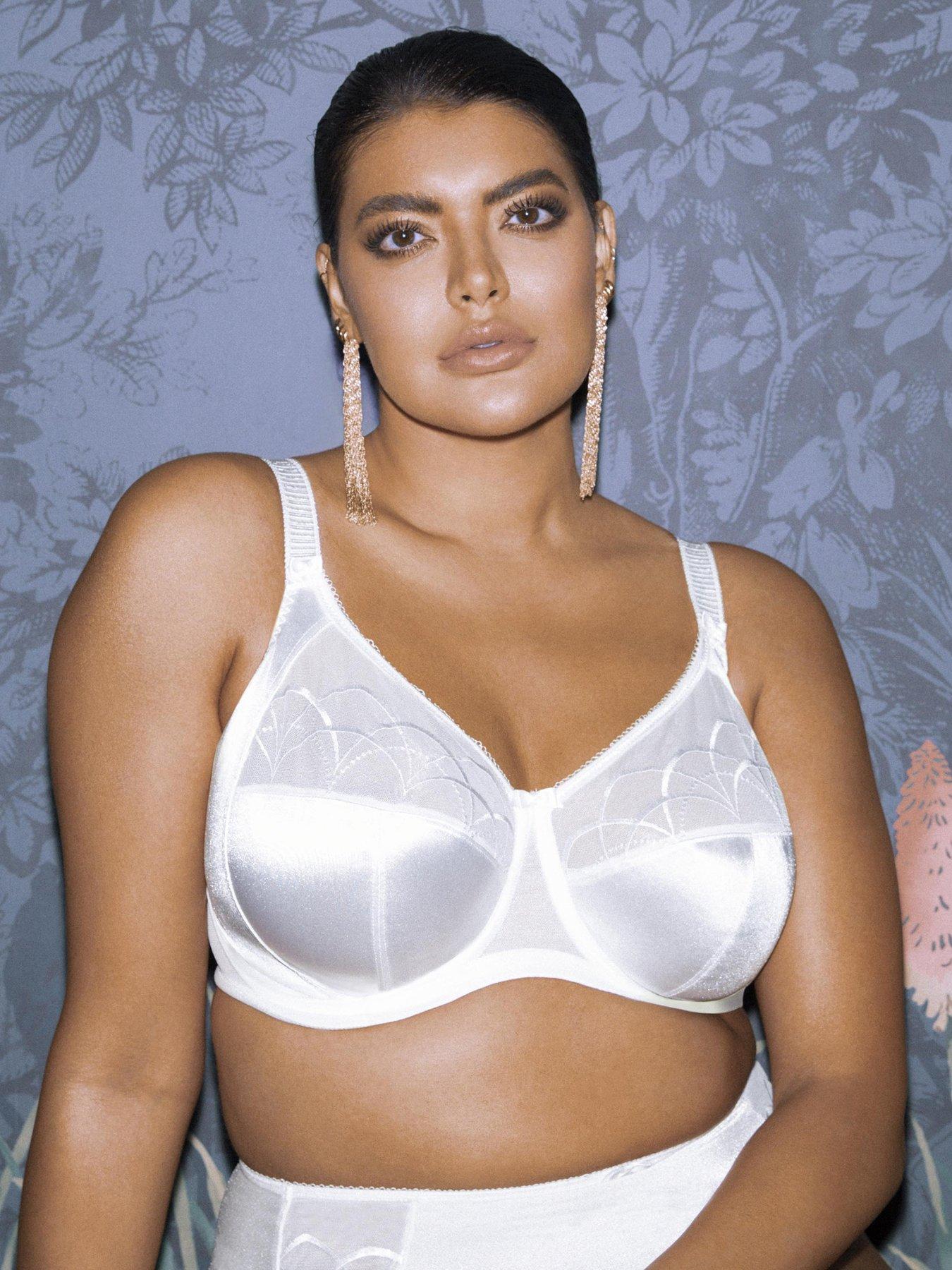 undefined Cate Underwired Full Cup Banded Bra - White