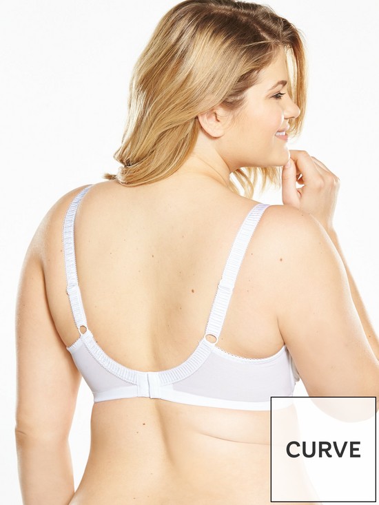 stillFront image of elomi-cate-underwired-full-cup-banded-bra-white