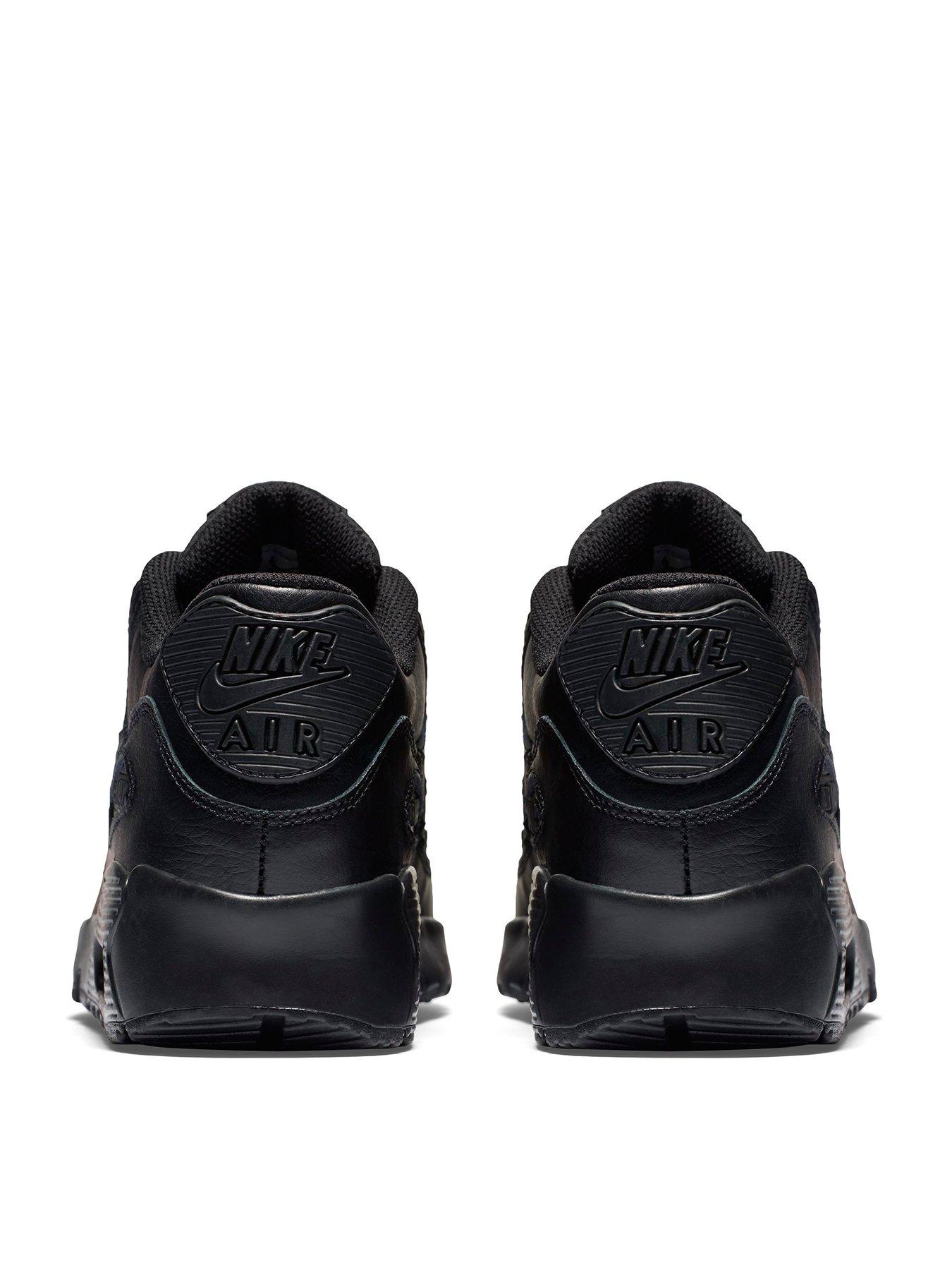 air max 90 leather black